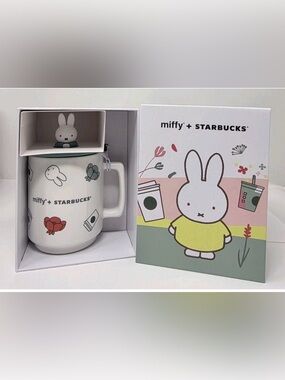 2026 Starbucks x Miffy Ceramic Mug 14oz New In Box Ready to Ship
